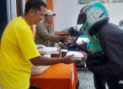 PKS Kota Tegal Rutinkan Pelayanan Publik Program Makan Siang Gratis untuk Ojol