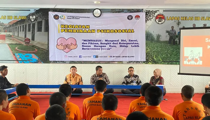 Sentuh Mental Warga Binaan, Program “MEMBASUH” Lapas Slawi Bikin Suasana Berubah Total