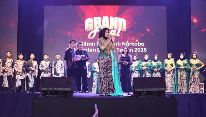 Sorotan HUT Brebes ke-348, Syifa Aulia Riana Dinobatkan Juara 1 Duta Anti Narkoba Polres Brebes 2026