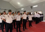 Awali 2026 dengan Komitmen Baru, Lapas Slawi Ikuti Apel Nasional Kemenko Kumham Imipas