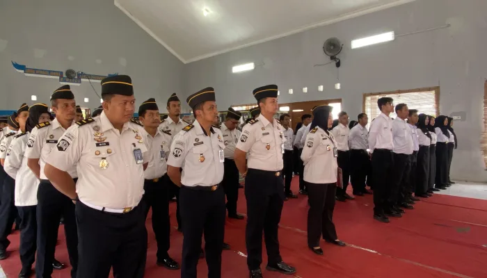 Awali 2026 dengan Komitmen Baru, Lapas Slawi Ikuti Apel Nasional Kemenko Kumham Imipas