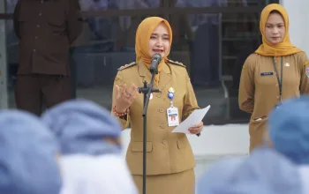 Pimpin Apel di SMK Harapan Bersama, Wakil Wali Kota Tegal Ingatkan Pelajar Bahaya Narkoba