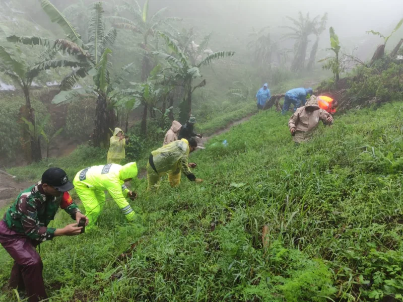 Hijaukan Lereng Gunung Slamet, Polri dan Masyarakat Sinergi Tanam 15.000 Pohon Demi Cegah Bencana