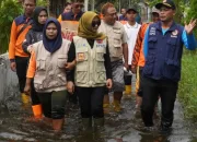 Tinjau Banjir di Krandon, Wakil Wali Kota Tegal Minta Penanganan Komprehensif Antar Daerah