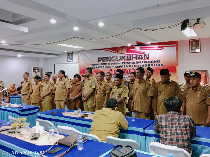 Pengurus PKDI Kabupaten Tegal Resmi Dikukuhkan, Perkuat Soliditas dan Peran Kepala Desa