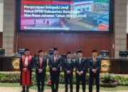 Agus Prianggodo Resmi Jabat Ketua DPRD Banyumas Sisa Masa Jabatan 2024-2029