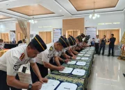 Teken Pakta Integritas di Nusakambangan, Kalapas Slawi Siap Kawal Pemasyarakatan Bersih