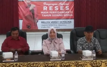 Rellya Venny Octalina Gelar Reses Masa Persidangan II Tahun 2026 di Kelurahan Kranji Kecamatan Purwokerto Timur Banyumas