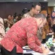 Sinergi Membangun Daerah, Wali Kota Tegal Hadiri RUPS Tahunan Bank Jateng 2026