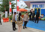 Tak Hanya Jaga Keamanan, Pospam Polres Tegal Sediakan WiFi dan Bengkel Gratis untuk Pemudik