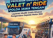 Polda Jateng Hadirkan Program “Valet n’ Ride”, Pemudik Bisa Naik Bus, Motor Diantar Sampai Tujuan