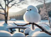 Snow Fairy dari Hokkaido, Burung Mungil Shima Enaga Jadi Ikon Musim Dingin Jepang