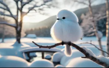 Snow Fairy dari Hokkaido, Burung Mungil Shima Enaga Jadi Ikon Musim Dingin Jepang