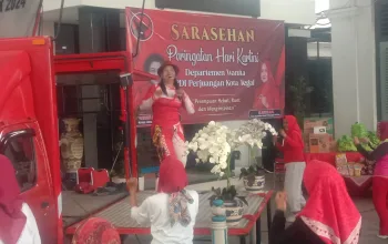 Energi Kartini Menggema! Ratusan Perempuan Kota Tegal Kompak Senam Bareng