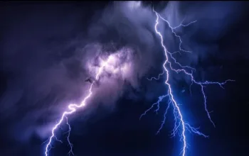 Fenomena “Ring Thunder” Perlihatkan Dahsyatnya Petir di Oklahoma