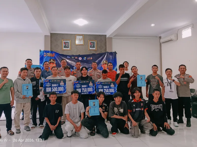 Polsek Adiwerna Gelar Kualifikasi Esports Series 2026 Piala Kapolres Tegal, 19 Tim Turun Bertanding