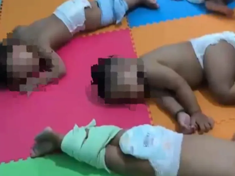 Biadab! Sejumlah Bayi Alami Kekerasan di Penitipan Balita Daycare Little Aresha, 13 Tersangka