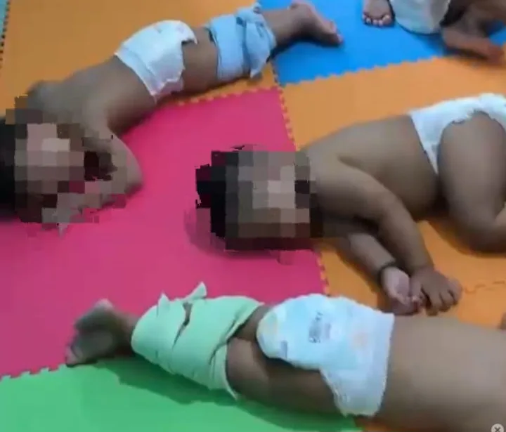 Polresta Yogyakarta resmi menetapkan 13 orang sebagai tersangka dalam kasus kekerasan anak di penitipan balita Daycare Little Aresha dalam konferensi pers yang digelar di Mapolresta Yogyakarta, Senin, 27 April 2026.