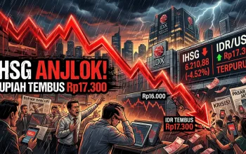 IHSG Anjlok dan Rupiah Tembus Rp17.300, Analis Bongkar Rapuhnya Fondasi Ekonomi Indonesia