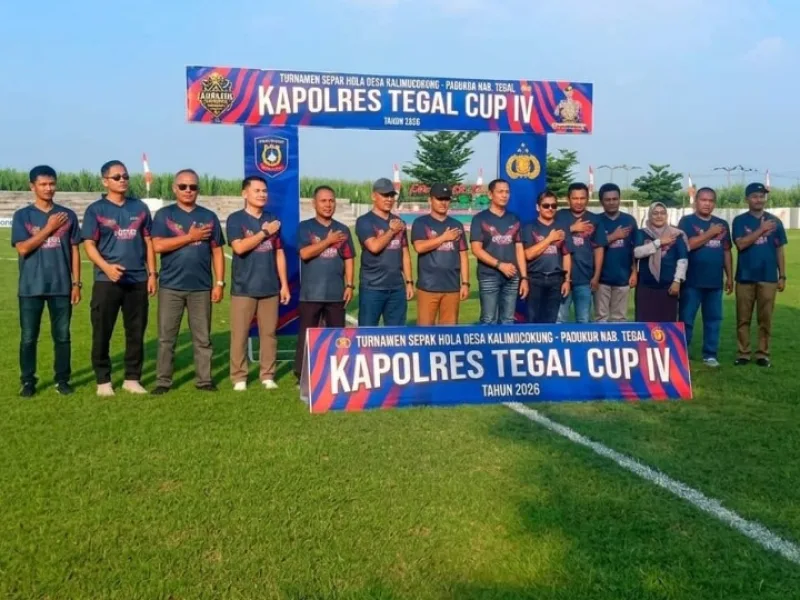 Kapolres Tegal Cup IV: Ajang Silaturahmi Sekaligus Ladang Jaring Bakat Muda Sepak Bola