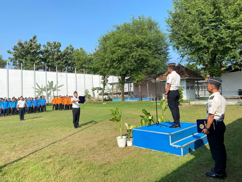 Semangat Kebangkitan dari Balik Jeruji, Lapas Slawi Gelar Upacara Harkitnas ke-118
