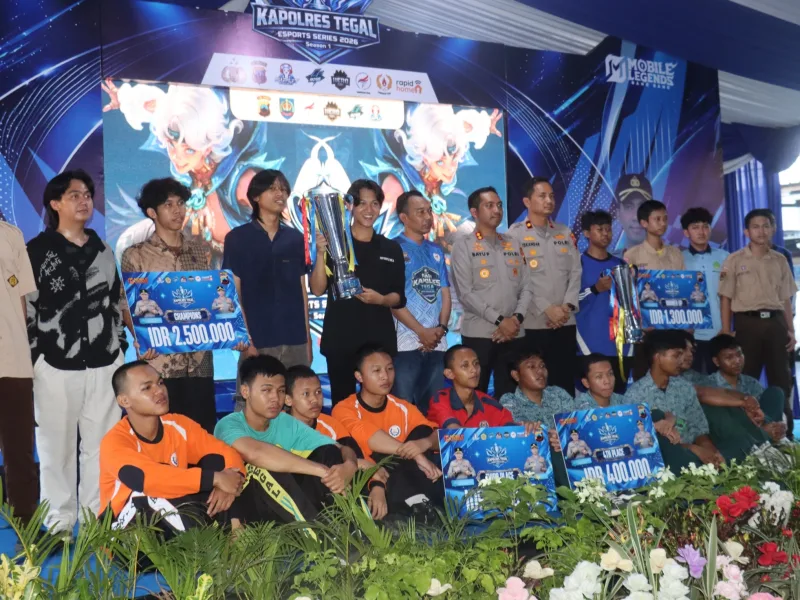 Grand Final Esports Kapolres Tegal Cup 2026 Pecah, Ini Para Juaranya