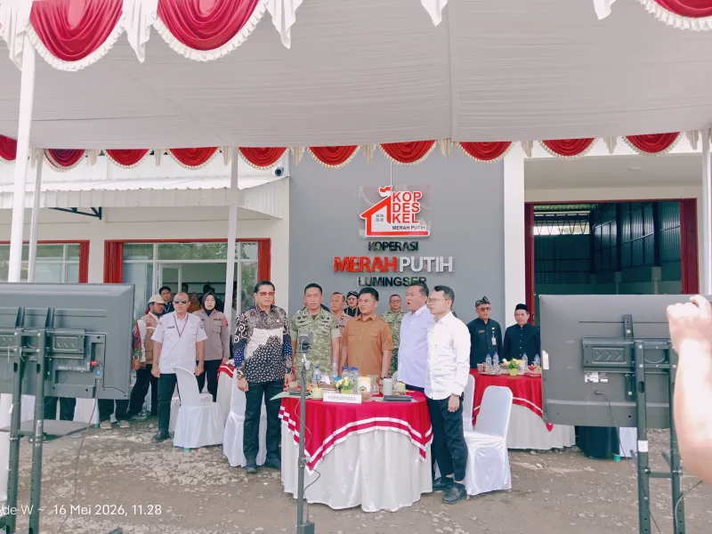 Launching Koperasi Merah Putih Jadi Sorotan, Sinergi Pemkab Tegal dan TNI Perkuat Ekonomi Rakyat