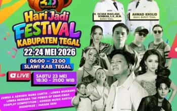 Di Balik Gemerlap Hari Jadi Kabupaten Tegal, Pedagang Kecil Teriak Tak Diberi Ruang Usaha