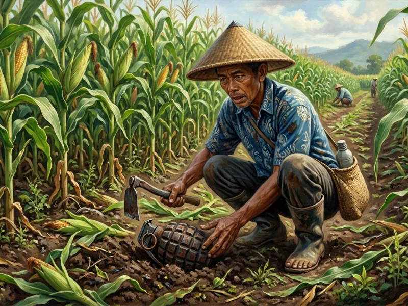 Geger! Petani di Tegal Temukan Diduga Granat Nanas Saat Bersihkan Ladang Jagung, Tim Gegana Turun Tangan