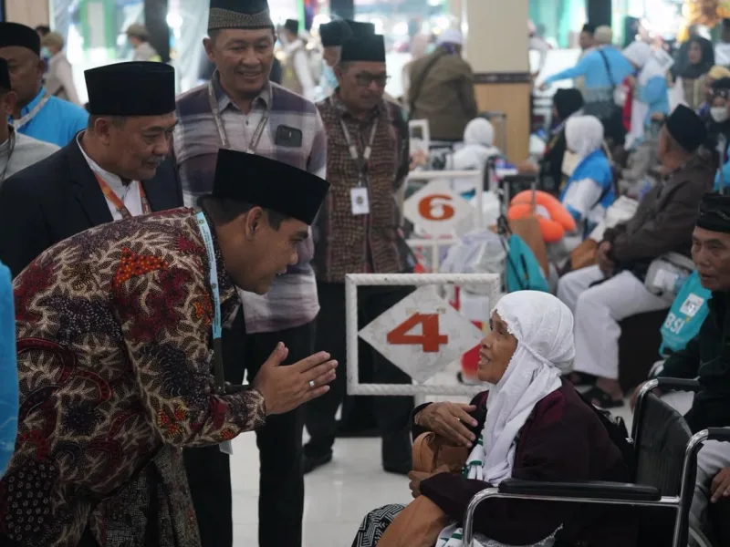 352 Jamaah Haji Kabupaten Tegal Tiba di Tanah Air, Suasana Haru Warnai Asrama Haji Donohudan