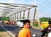 Jembatan Serayu Banyumas Ditutup Total 45 Hari Untuk Perbaikan,Lalu Lintas Dialihkan