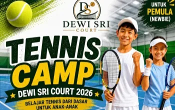 Dewi Sri Court Tegal Buka ‘Junior Tennis Camp 2026’ Khusus Pemula