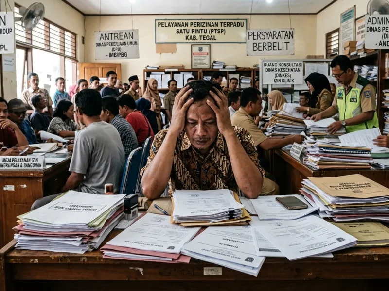 Birokrasi Berbelit Bikin Pelaku Usaha Menjerit, Perizinan di Kabupaten Tegal Dinilai Masih Semrawut