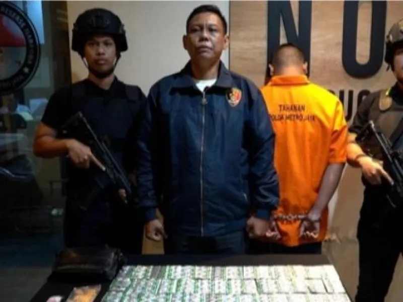 Polisi Gerebek Warkop Penjual Obat Keras di Bekasi.