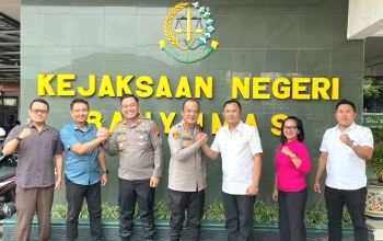 Perkuat Sinergitas Penegakan Hukum,Kapolresta Banyumas Silaturahmi ke Kejaksaan Negeri Banyumas