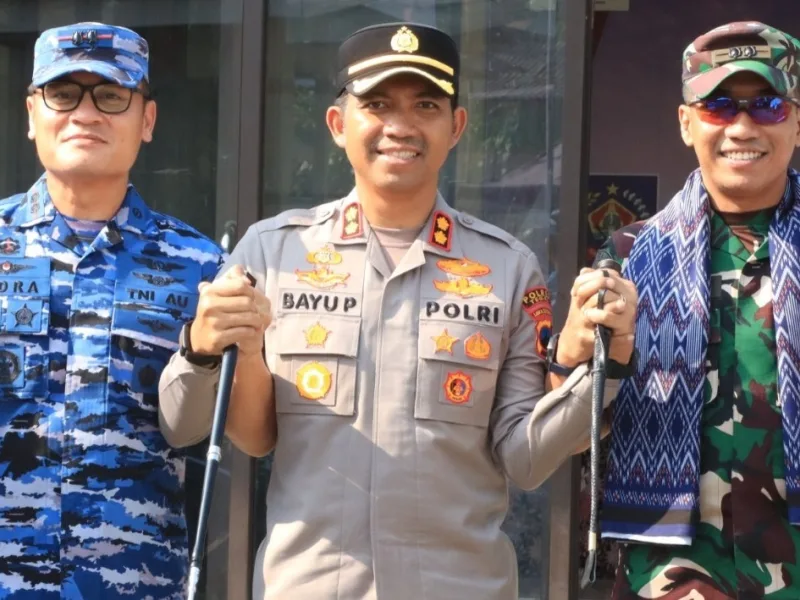 Kompak! Dandim dan Kapolres Tegal Tunjukkan Soliditas TNI-Polri, Siap Jaga Kondusivitas dan Kawal Pembangunan