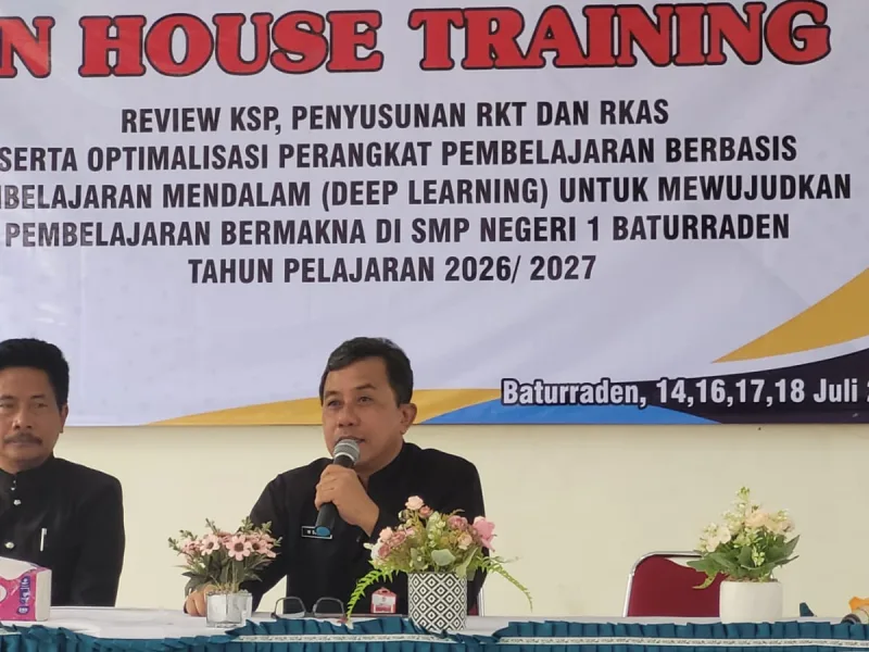 Tumbuhkan Semangat Baru SMP Negeri 1 Baturraden Gelar In House Training