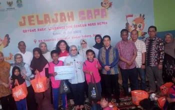 Gerakan Gemar Makan Ikan Meriahkan Hari Anak Nasional di SD Dinamika Indonesia