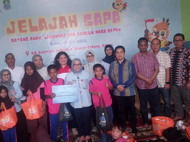Gerakan Gemar Makan Ikan Meriahkan Hari Anak Nasional di SD Dinamika Indonesia