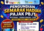 Malam Ini! Bapenda Kabupaten Tegal Undi 6 Handphone untuk Wajib Pajak PBJT