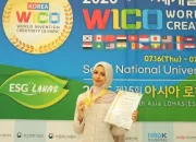 Mengukir Emas di Seoul: Rumaisha Membawa Karya Kreatif Indonesia ke Panggung Dunia