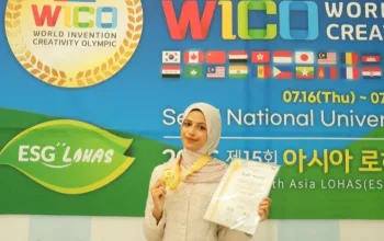 Mengukir Emas di Seoul: Rumaisha Membawa Karya Kreatif Indonesia ke Panggung Dunia
