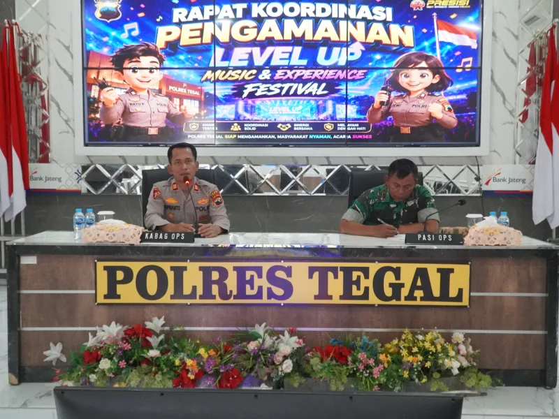 Level Up Music & Festival 2026 di Slawi Dikawal Ketat, Ini Titik Rawan yang Diantisipasi