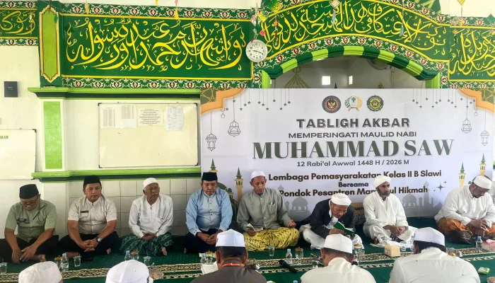Semarak Maulid Nabi Muhammad SAW, Lapas Slawi Perkuat Pembinaan Keagamaan bagi WBP