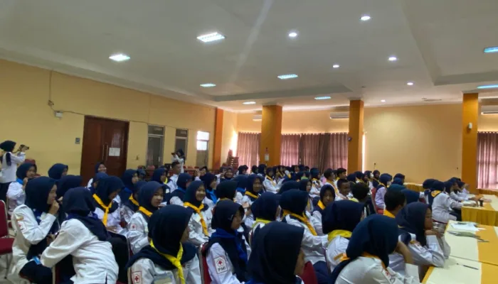Puluhan Pelajar Ikuti Konferensi PMR, Bahas Masa Depan Relawan Muda PMI Kabupaten Tegal