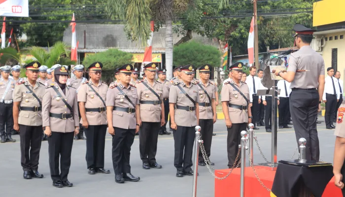 Sejumlah Kapolsek Jajaran Polres Tegal Berganti, Ini Daftarnya