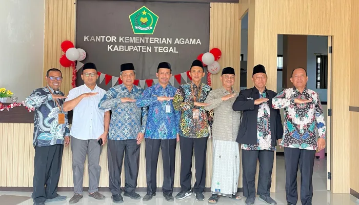 FKUB Kabupaten Tegal Audiensi ke Kemenag Kabupaten Tegal, Wujud Sinergi Kerukunan Lintas Agama