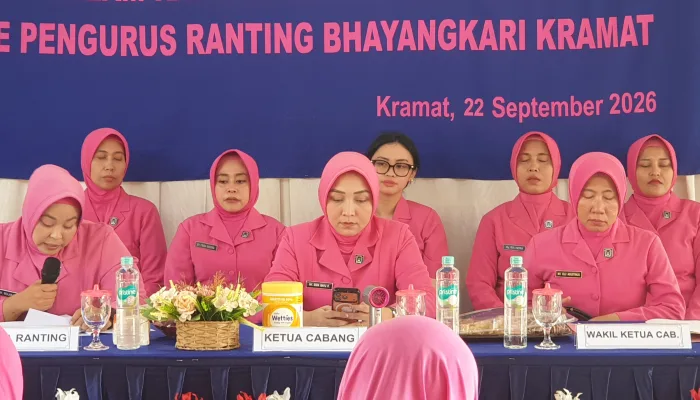 Ketua Bhayangkari Cabang Tegal Kunker ke Ranting Kramat: Tekankan Pentingnya Hindari Hedonisme dan Jaga Nama Baik Polri
