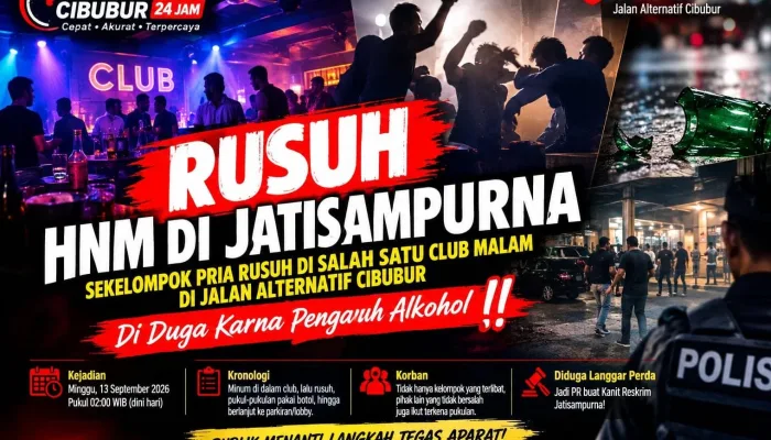 Kericuan Pecah di Club HNM Jatisampurna, Baku Pukul hingga Perkiran Jadi Sorotan
