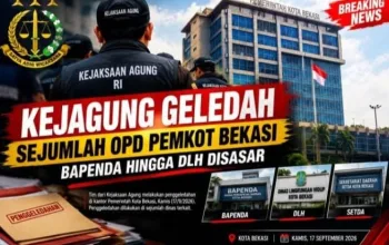 Breaking News: Kejagung Geladah Kantor Bapenda dan DLH Pemkot Bekasi